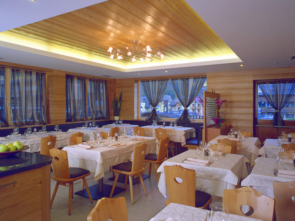 Food at Hotel Ariston in Madonna di Campiglio