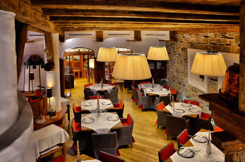 Food at Hotel Bertelli in Madonna di Campiglio