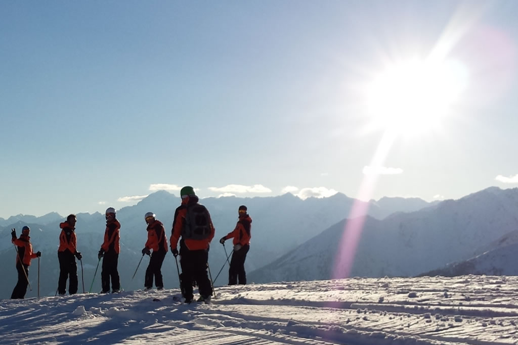 Adult Group Classes at Ski School in Madonna di Campiglio