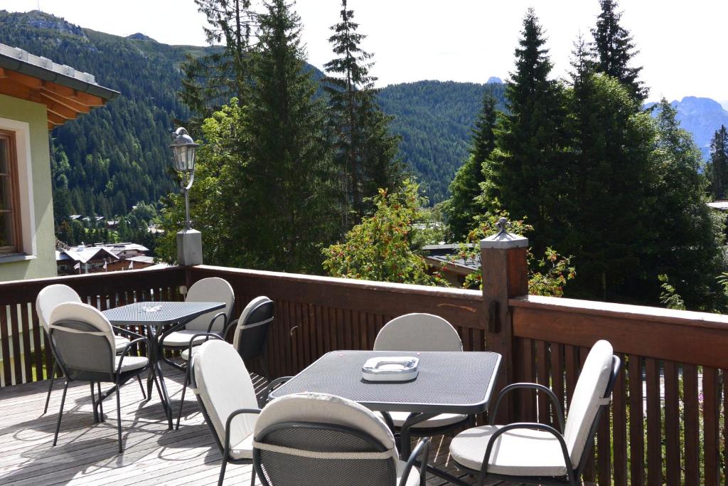 Balcony at Hotel Bertelli in Madonna di Campiglio