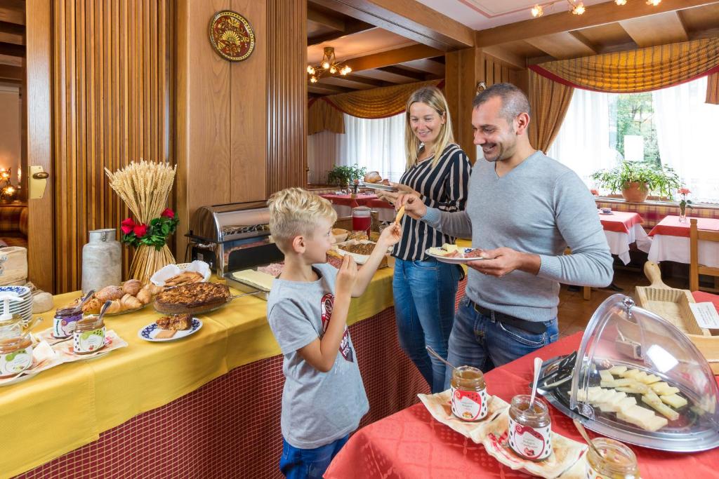 Breakfast at Hotel Bonapace in Madonna di Campiglio