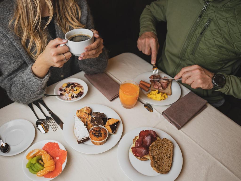 Breakfast at Hotel Crozzon in Madonna di Campiglio