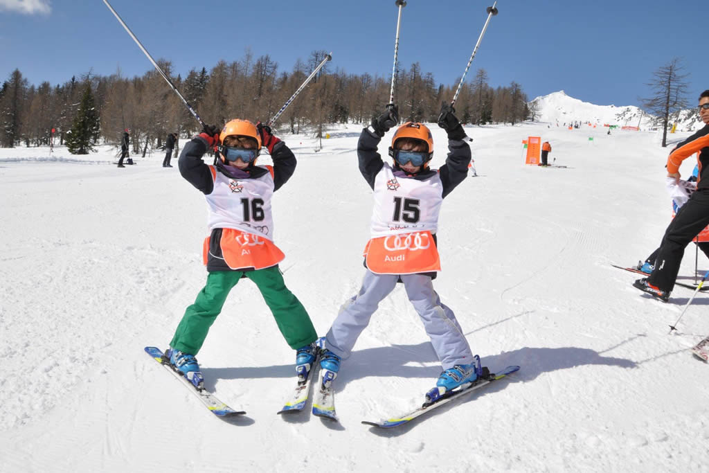 Childrens Lessons at Ski School in Madonna di Campiglio