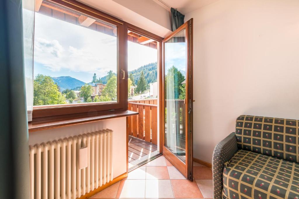 Classic Room Balcony at Hotel Bonapace in Madonna di Campiglio