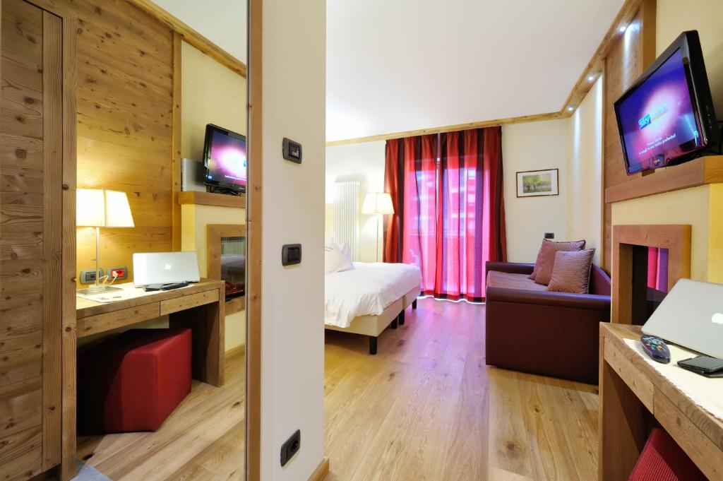 Junior Suite at Hotel Diana in Madonna di Campiglio