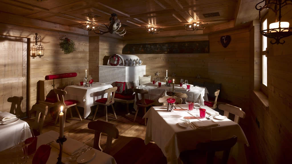 Michelin Star Restaurant at DV Chalet Boutique Hotel and Spa in Madonna di Campiglio