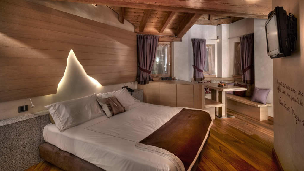 Superior Room at DV Chalet Boutique Hotel and Spa in Madonna di Campiglio