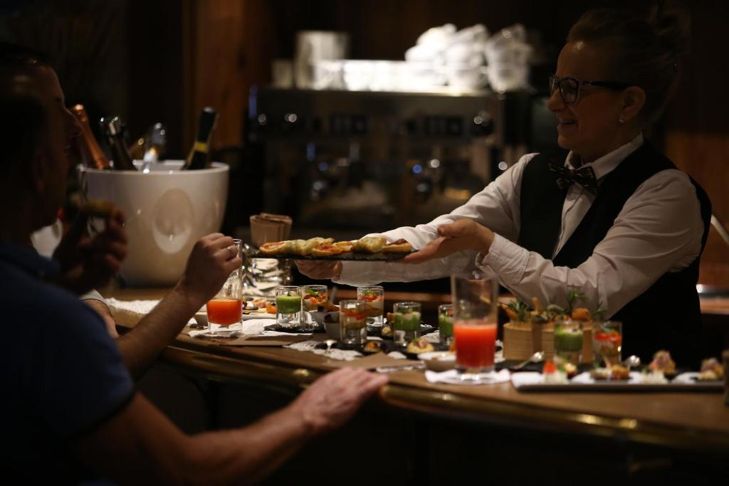 The Bar at Alpen Suite Hotel in Madonna di Campiglio