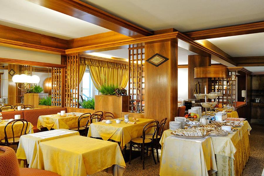 The Dining Room at Hotel Touring in Madonna di Campiglio