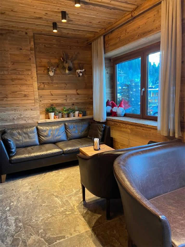 The Lounge at Hotel Ariston in Madonna di Campiglio