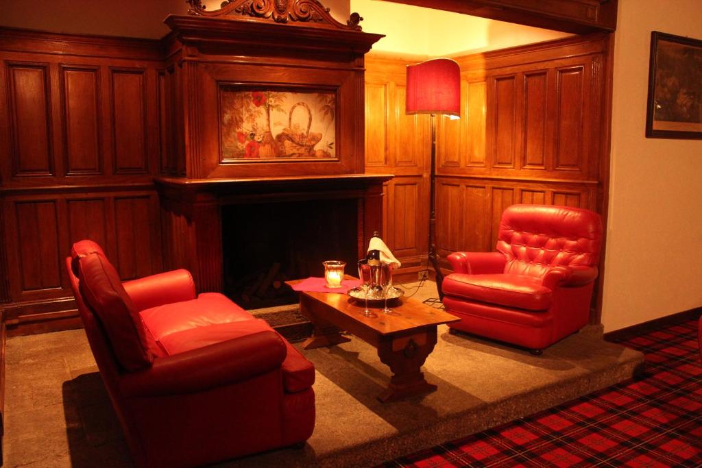 The Lounge at Hotel Savoia Palace in Madonna di Campiglio