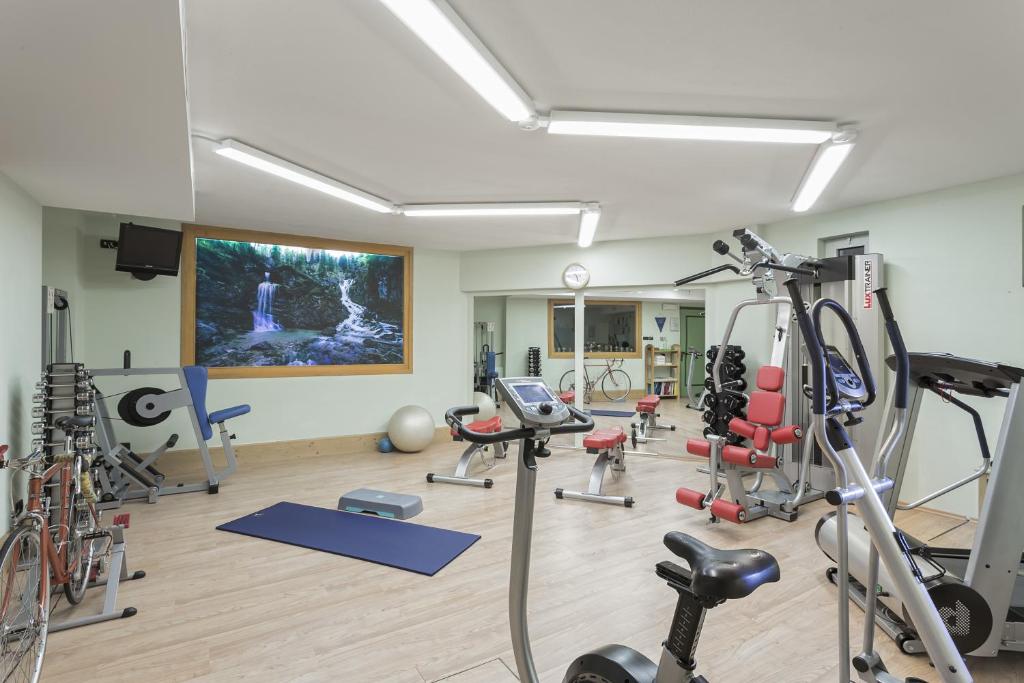 The Multi-Gym at Hotel Chalet del Sogno in Madonna di Campiglio