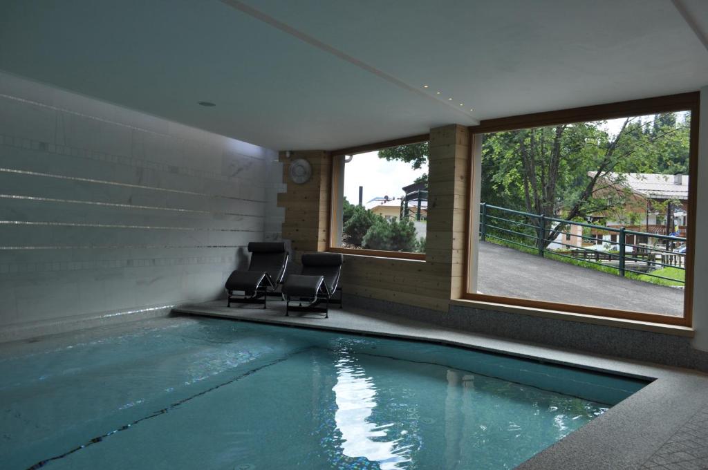 The Pool at Hotel Chalet Laura in Madonna di Campiglio