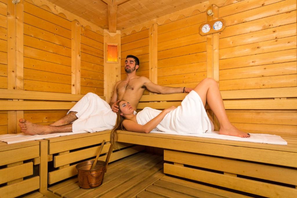 The Sauna at Hotel Bonapace in Madonna di Campiglio