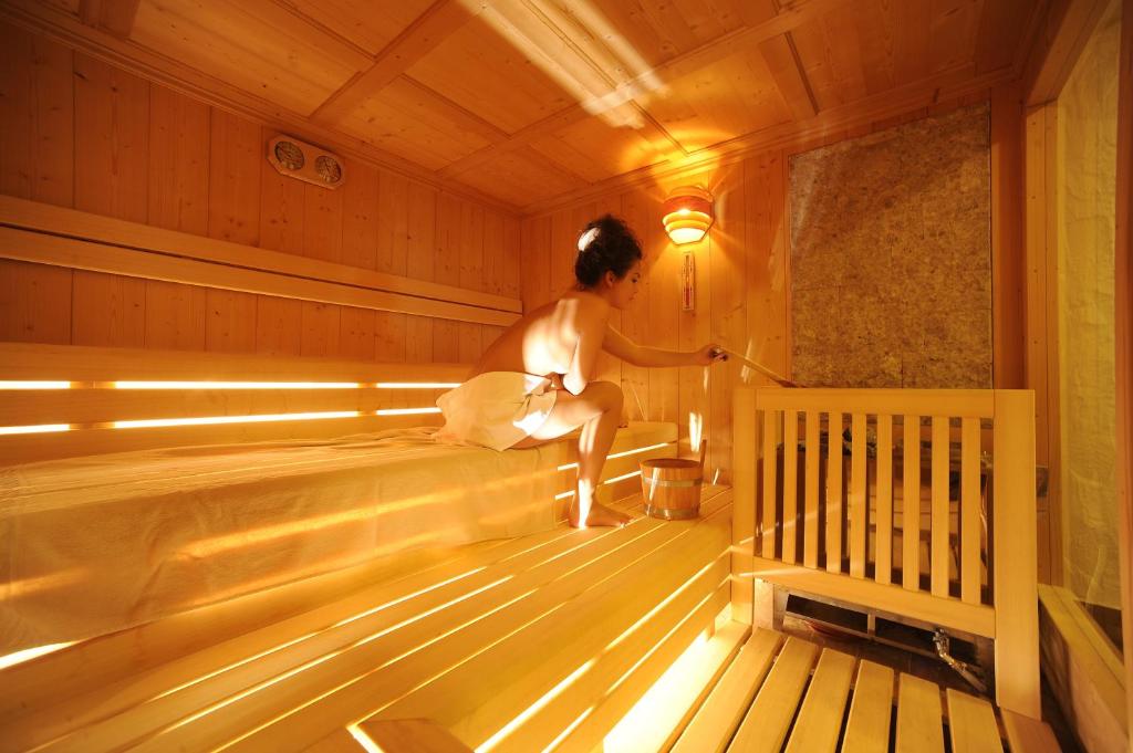 The Sauna at Hotel Cerana Relax in Madonna di Campiglio