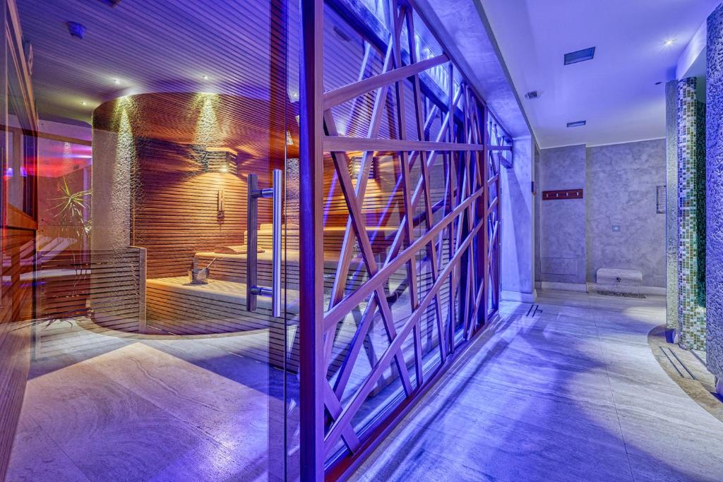 The Sauna at Hotel Majestic Mountain Charme in Madonna di Campiglio