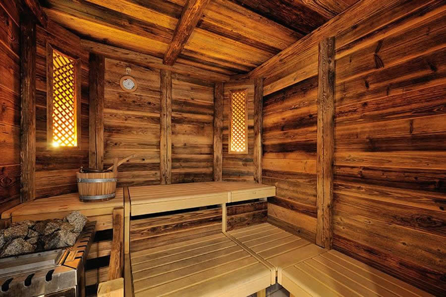 The Sauna at Hotel Touring in Madonna di Campiglio