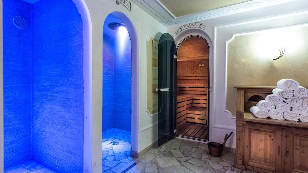 The Sauna at Sporthotel Romantic Plaza in Madonna di Campiglio