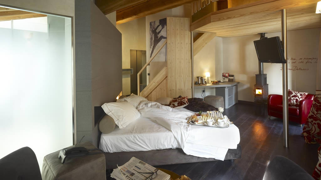 The Suites at DV Chalet Boutique Hotel and Spa in Madonna di Campiglio