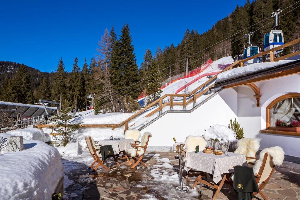 The Sun Deck at Hotel Chalet del Sogno in Madonna di Campiglio