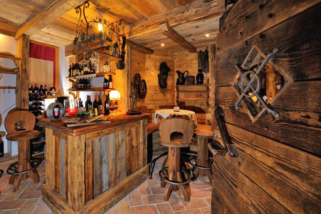 The Wine Stube at Hotel Diana in Madonna di Campiglio